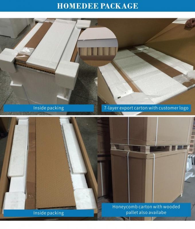 Le Cabinet de salle de bains décoratif d'hôtel de mode place sans égouttoir/robinet