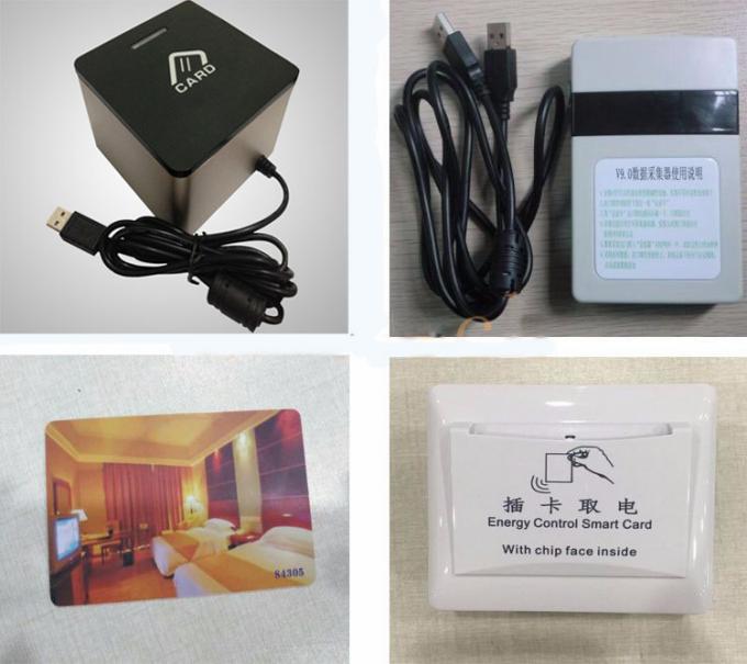 Serrure balayée de carte électronique de Digital de nickel/serrure porte de l'électronique pour la chambre d'hôtel
