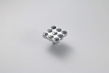 Meubles de cuisine en diamant acrylique Armoire de garde-robe poignée tiroir Tir et boutons