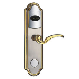 Fermeture de porte électronique en or et nickel, carte RFID, serrure à clé numérique