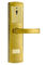 38 - 50 mm Épaisseur de porte Fermeture électronique de coffre-fort Plaqué en or Fermeture électronique de porte