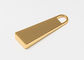 OEM/ODM Accessoires de sacs à main en stock matériel Golden Zipper Pull For Bag