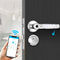 Fermeture de porte à double verrouillage à écharpe Smart Door Lock FPC Impression digitale