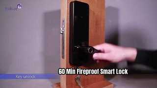 Application Firerated TTLOCK TUYA de 60 minutes compatible avec la maison intelligente de Google