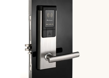 55mm Backset Hôtel Verrouillage électronique de porte sans clé 2 clés d'ordinateur en laiton