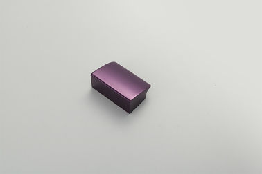 Oxydation de couleur violette en aluminium poignées et boutons pour meubles de cuisine armoire