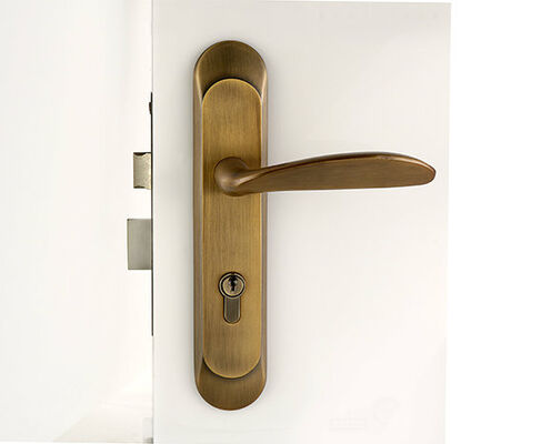 2.85Kg Bloc à porte Bluetooth Code intégré de carte d'empreinte digitale APP Bluetooth WiFi Options ignifuges garantissant le contrôle d'accès