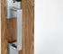 Ensemble de poignées de porte d'entrée en alliage de zinc pour une épaisseur de porte de 45 mm à 70 mm