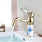 Faucets rétro pour éviers d'eau Golden Faucets commerciaux de cuisine Style classique