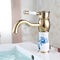 Faucets rétro pour éviers d'eau Golden Faucets commerciaux de cuisine Style classique
