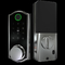 Écran tactile Smart verrouillage de porte avec carte d'empreinte digitale IC Code APP Wifi contrôle Deadbolt