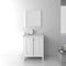 Armoires de salle de bains en bois noir / ensemble de meubles de salle de bains