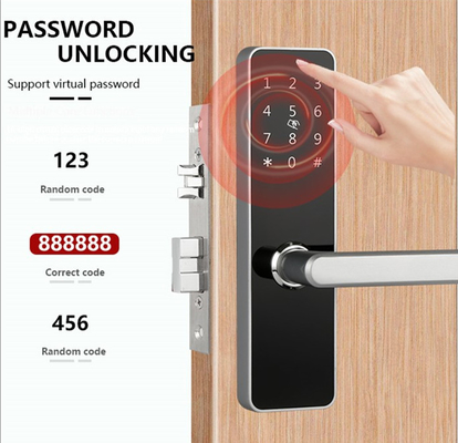 L'alliage d'aluminium peint finition Bluetooth Fermeture de porte à distance avec connectivité Bluetooth / Wi-Fi