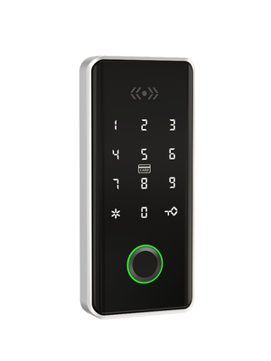 Le mot de passe de l' empreinte digitale et le verrou de l' armoire intelligente avec des vis en alliage de zinc