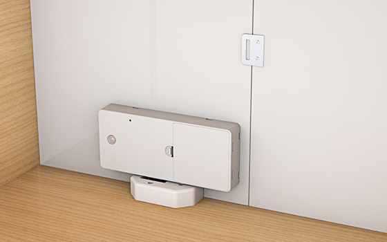 Fermeture électronique de l'armoire intelligente en alliage de zinc 5.0 Bluetooth Déverrouillage multi-empreintes digitales