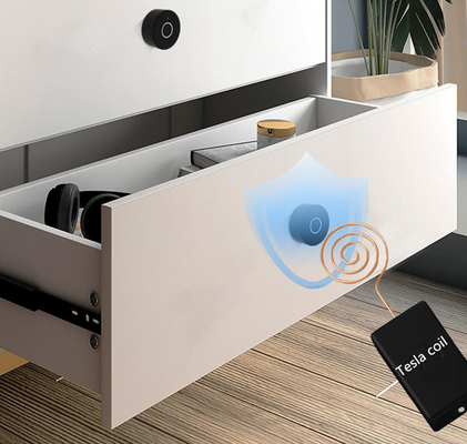 Fermeture électronique de l'armoire intelligente en alliage de zinc 5.0 Bluetooth Déverrouillage multi-empreintes digitales