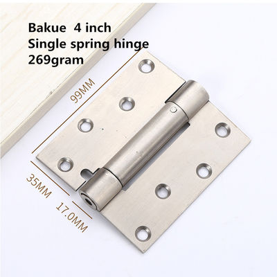 4" 5" 6" 6.5" porte fermée douce naturelle charnière de ressort charnière auto-fermant en acier inoxydable