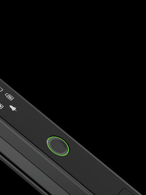Fermeture de porte intelligente face / veine de la paume 7 en 1 déverrouillage en aluminium IP65