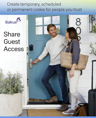 Smart Digital Door Lock Core WiFi Remotely Control Smart Door Lock for Access Management