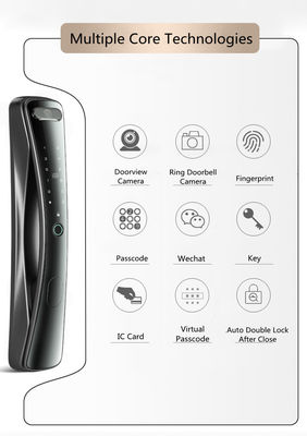 Capture en temps réel des empreintes digitales Code d'accès Fermeture de porte numérique  1 Carte