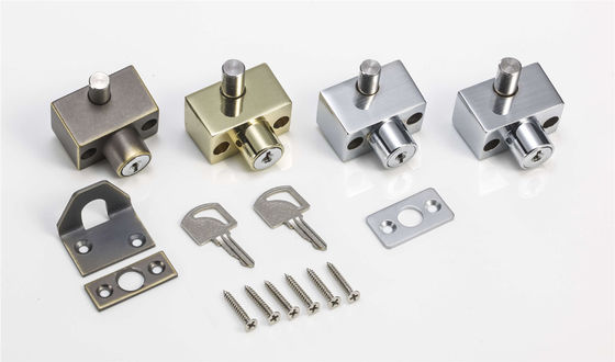 Fermeture de porte à clef mécanique en acier inoxydable