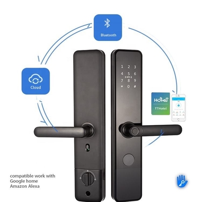 APPLI futé à télécommande Funciton de WiFi Smartphone de serrure de porte et contrôle de voix