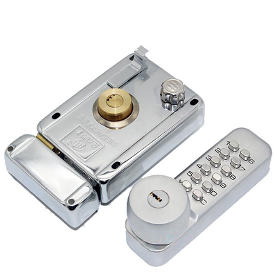 Serrure de porte mécanique sans clé Serrure d'entrée à bouton-poussoir facile à utiliser