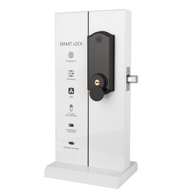 Écran tactile Smart verrouillage de porte avec carte d'empreinte digitale IC Code APP Wifi contrôle Deadbolt