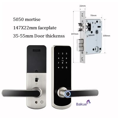 Régulateur eKey Type Serrure de porte RFID dotée de 2 clés mécaniques dispositif de contrôle d'accès durable pour divers environnements